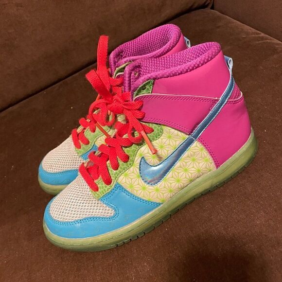 Nike Dunk High Skinny DB Doernbecher Women's 6.5 US 37.5 EUR 2011 Warang 5Y - Picture 4 of 8